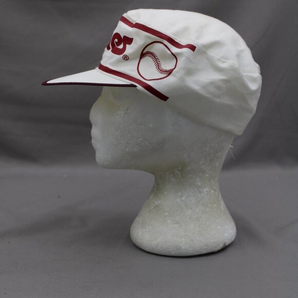 COPY - Philadelphia Phillies Hat (VTG) - 1980s Painter Cap by AJD - Adult Stret… - Picture 5 of 9